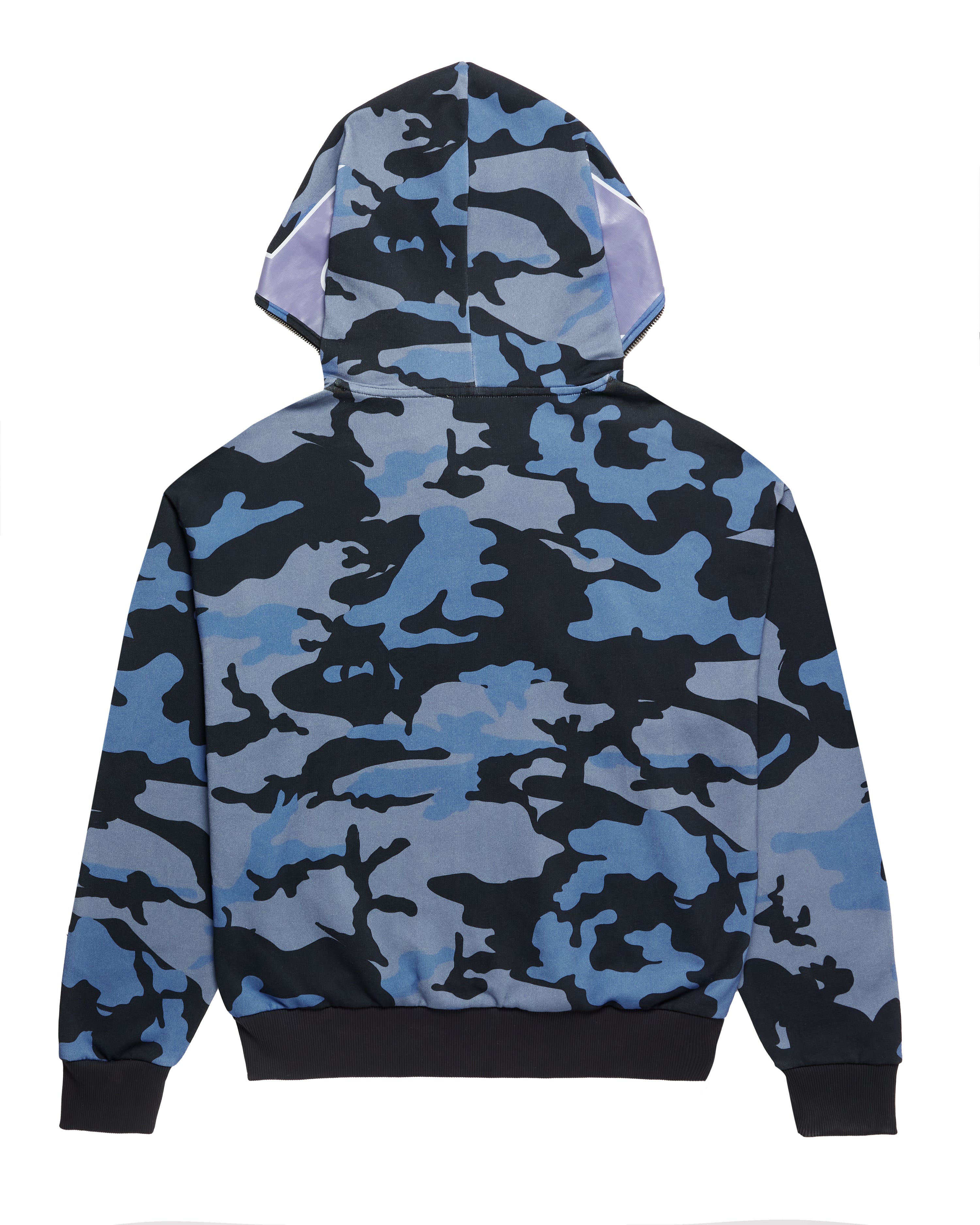 Trapstar TS Star Camo Hoodie - Blue