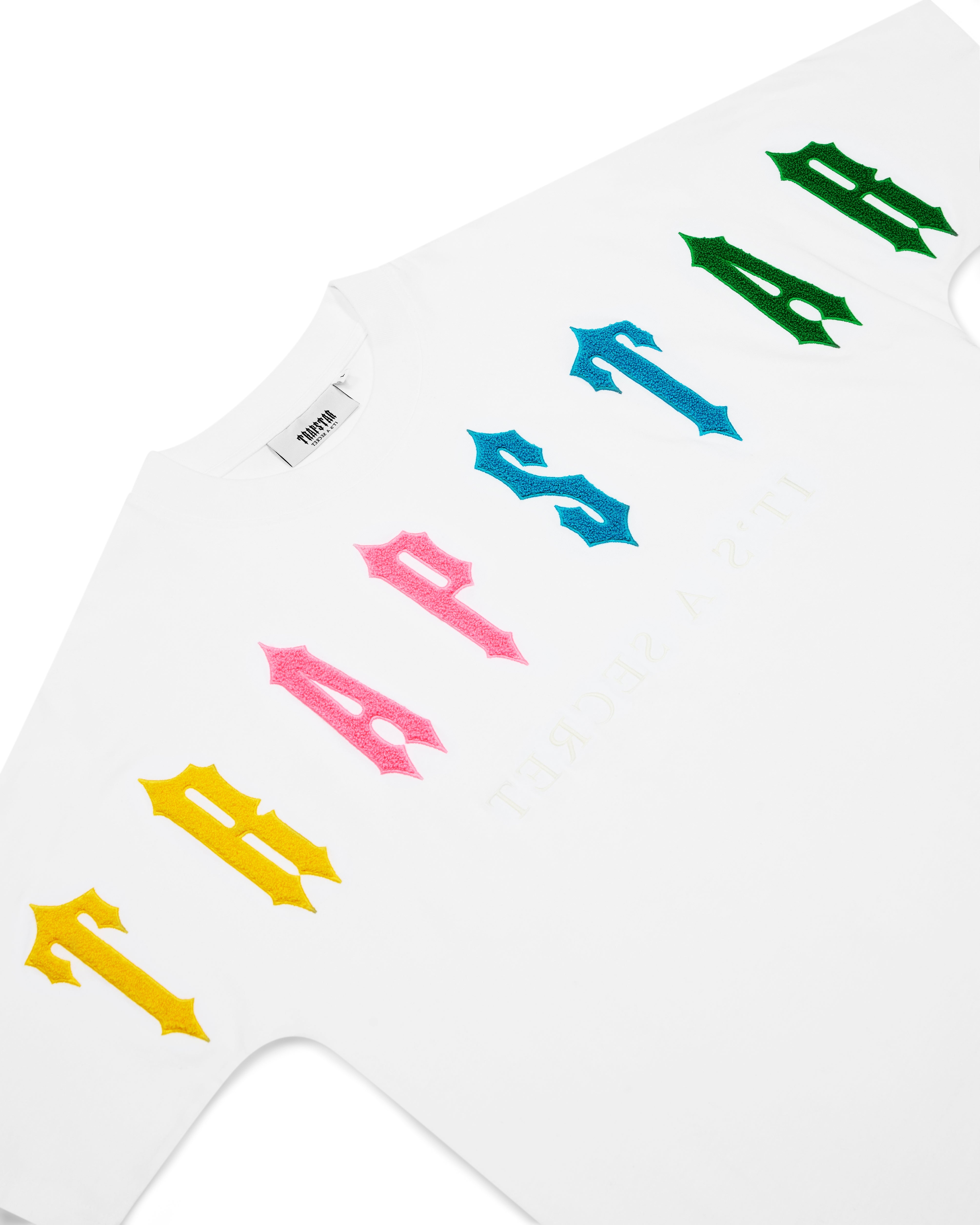 【TRAPSTAR LONDON】Arch Chenille Decoded 2.0 Tee Arch Chenille Decoded 2.0 Tee - Black/Red* | Parallel
