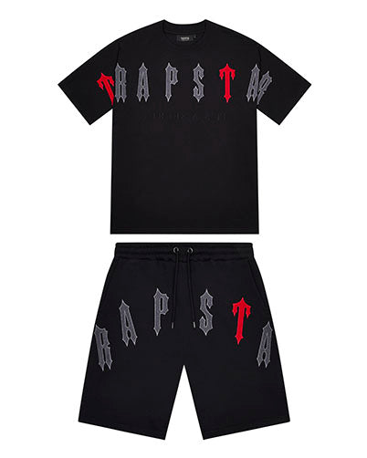 Arch Chenille Decoded 2.0 Tee - Black/Red* – Trapstar London