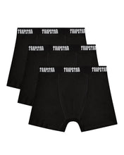 Load image into Gallery viewer, 3 Pack Boxer Short - Black with Black Waistband