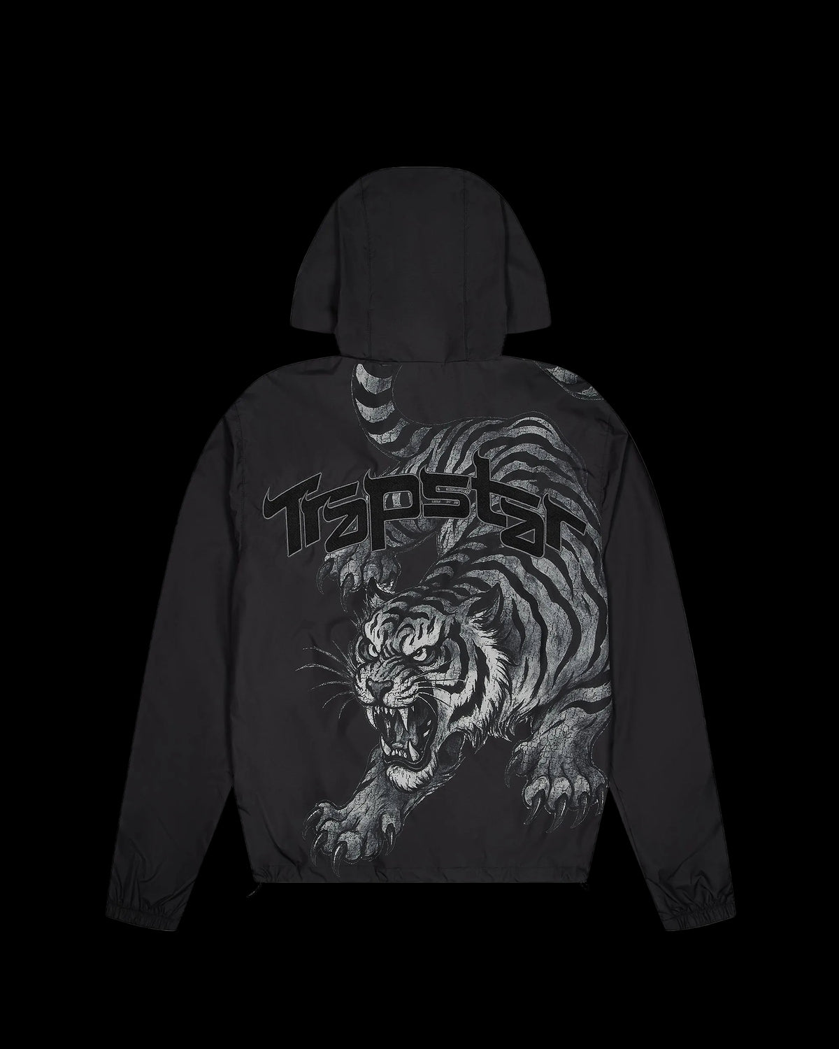 PRE ORDER Tiger Windbreaker - Black