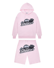 Load image into Gallery viewer, Shooters Hoodie Shorts Set - Pink