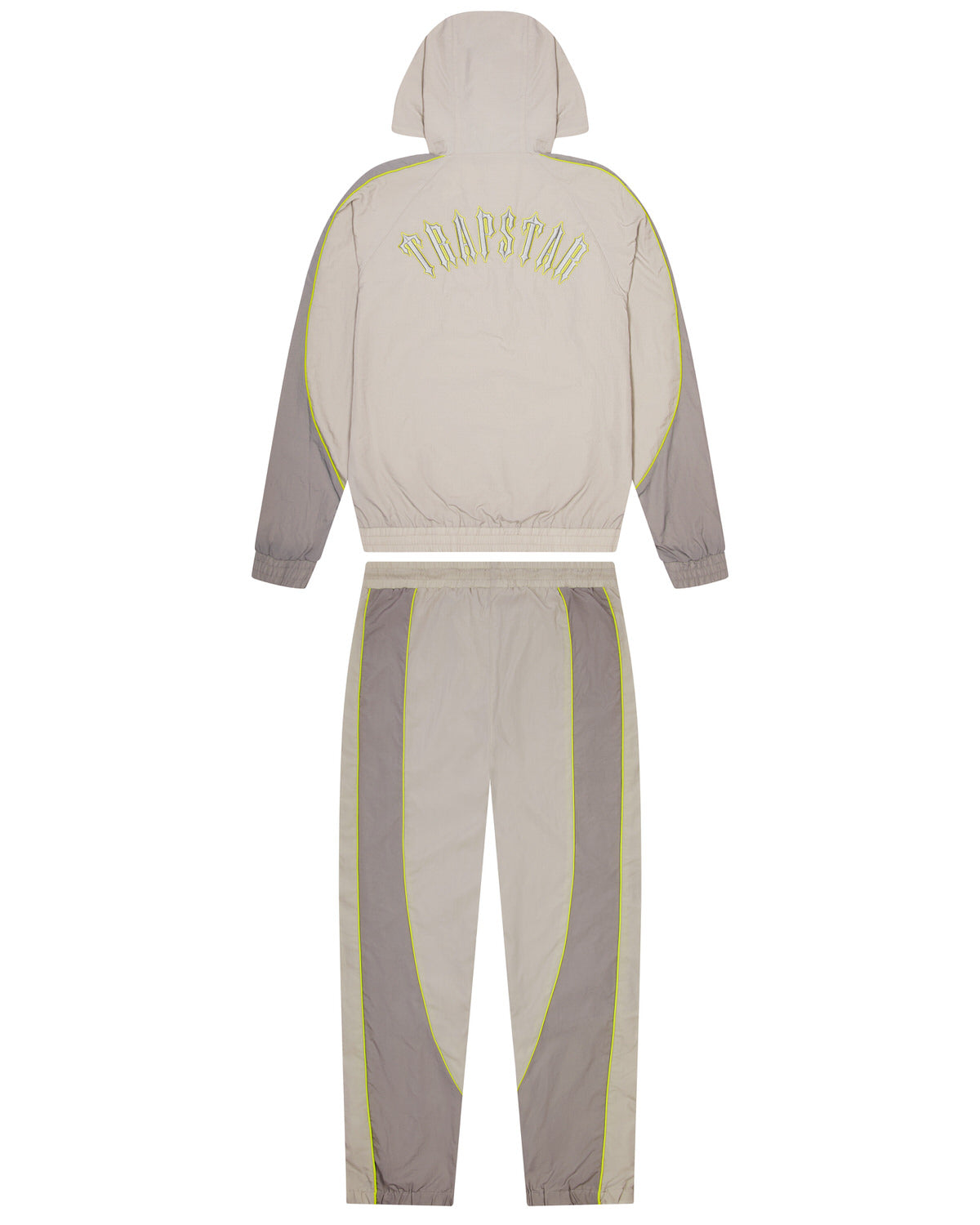 Irongate Crest Shell Tracksuit - Beige/Yellow