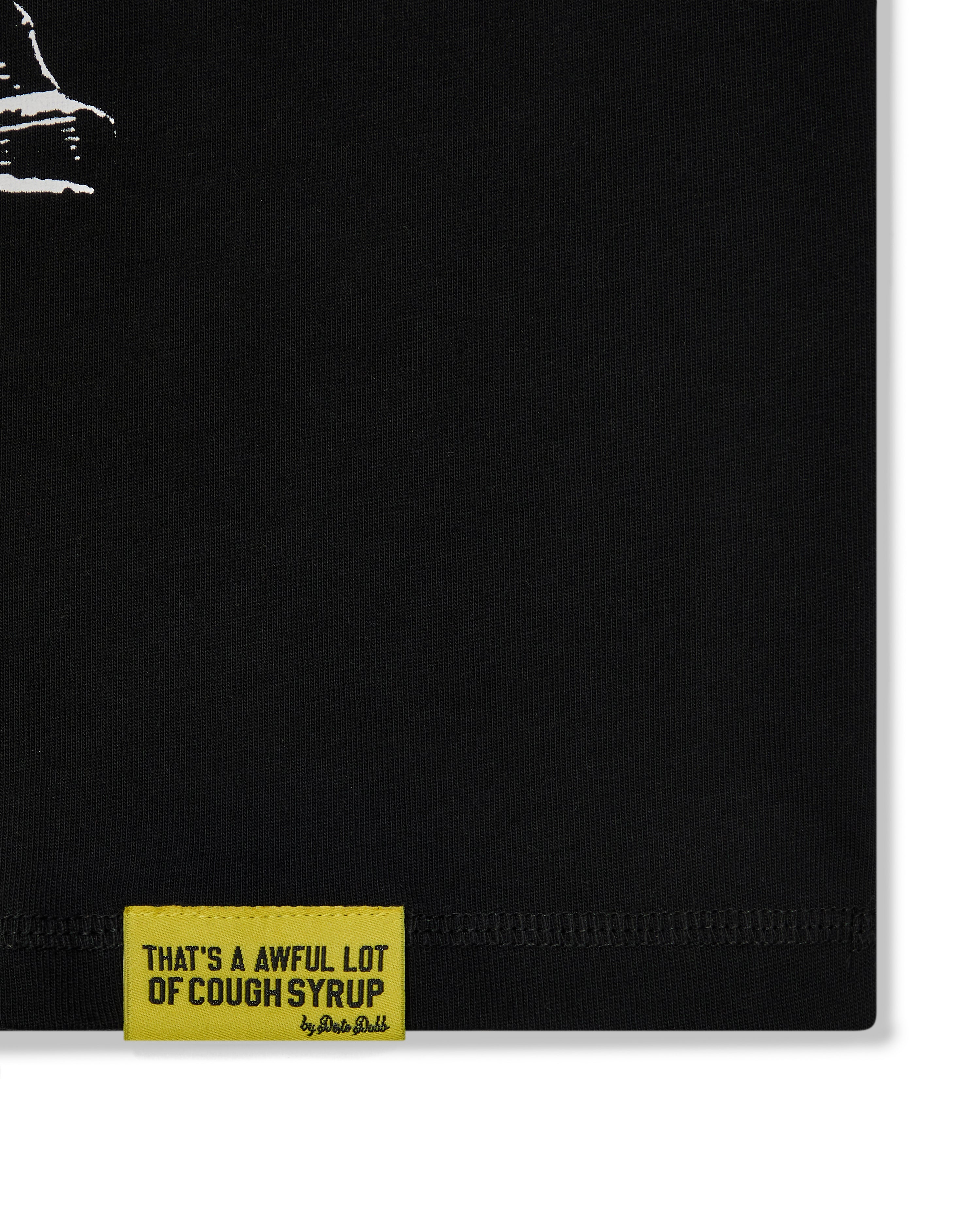 Trapstar x Cough Syrup Benjamin Franklin Tee - Black