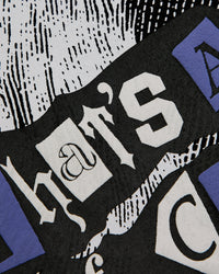 Trapstar x Cough Syrup Benjamin Franklin Tee - Black