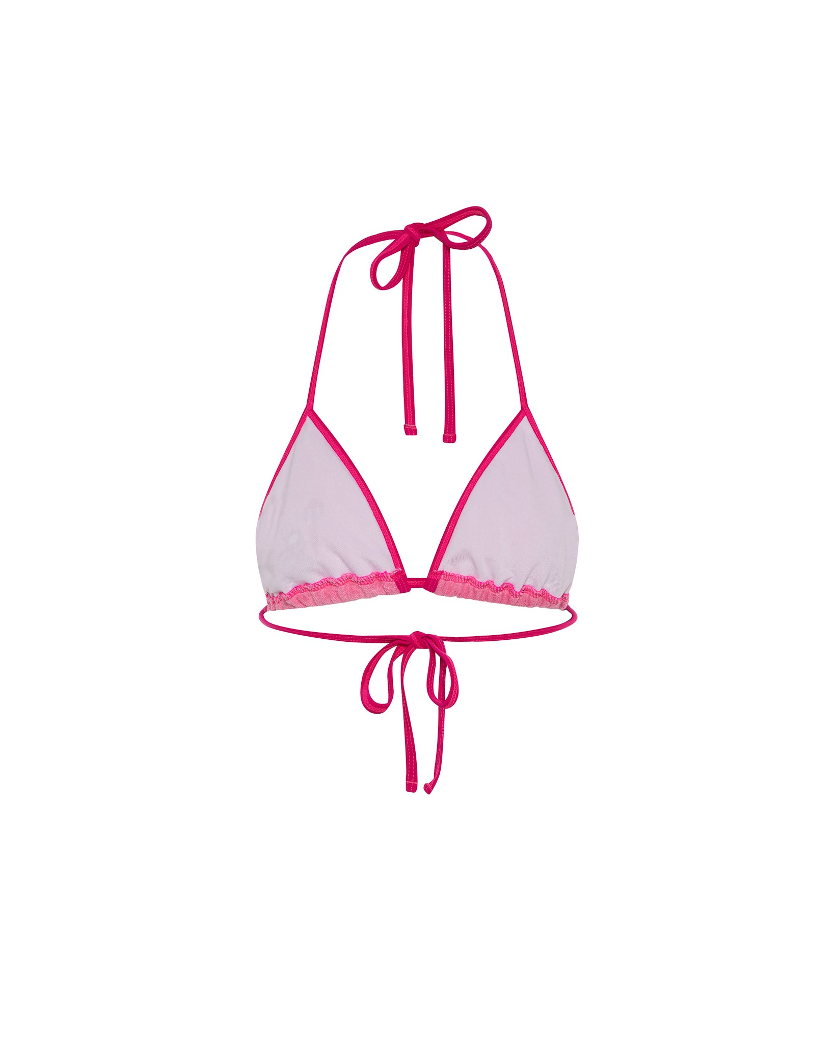 【安心の国内検品・発送】TRAPSTAR WOMEN'S TERRY SCRIPT BIKINI Trapstar Women's Terry Script Bikini Top - Pink – Trapstar