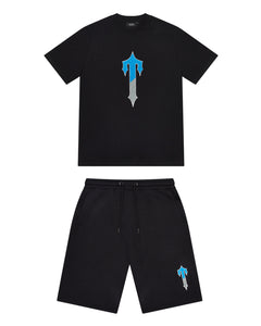 *PRE ORDER* Irongate T Shorts Set - Black/Blue