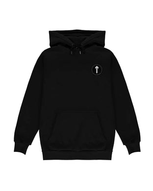 Irongate Patch Hoodie - Black/White