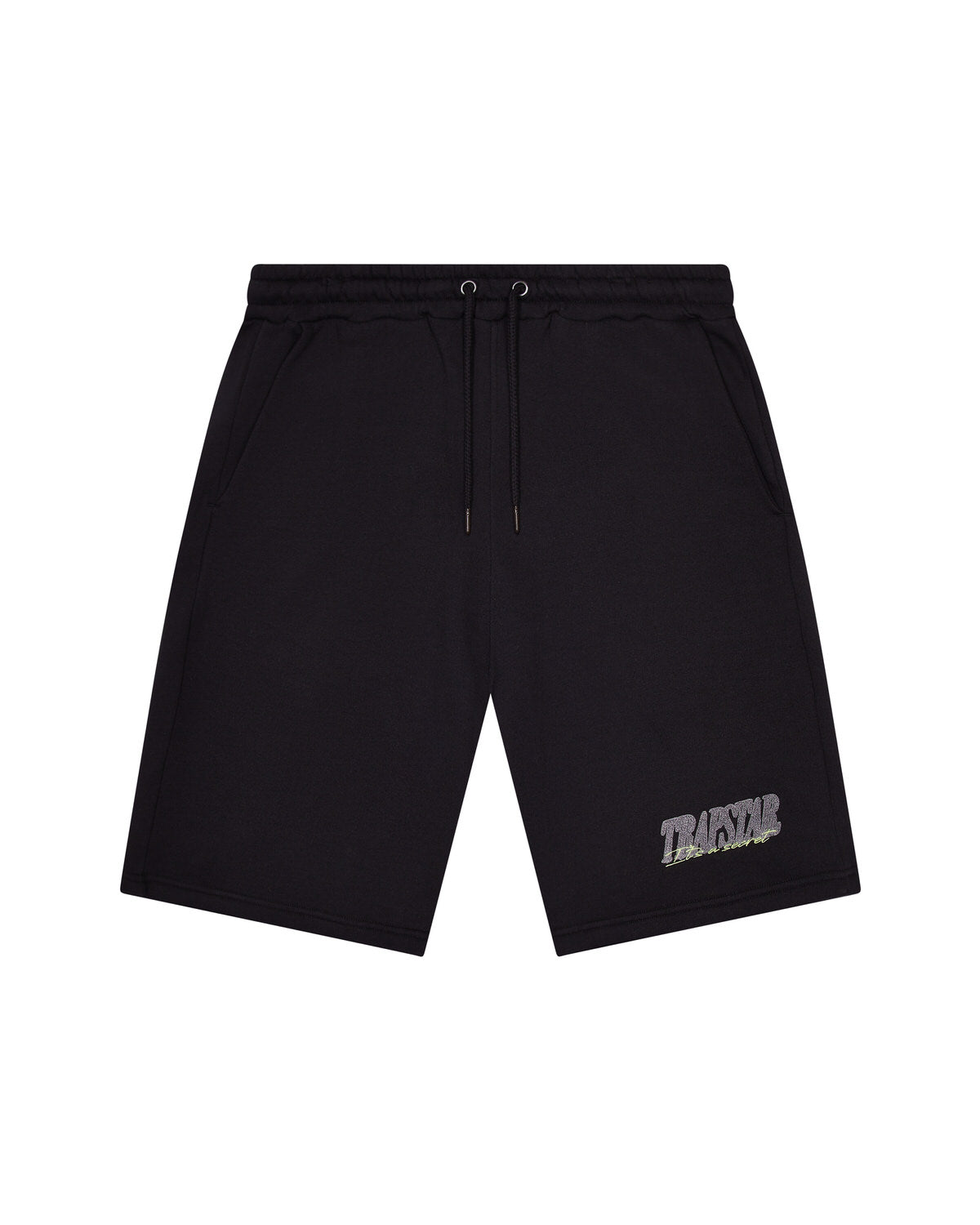 Trapstar Signature Shorts Set - Black/Slime