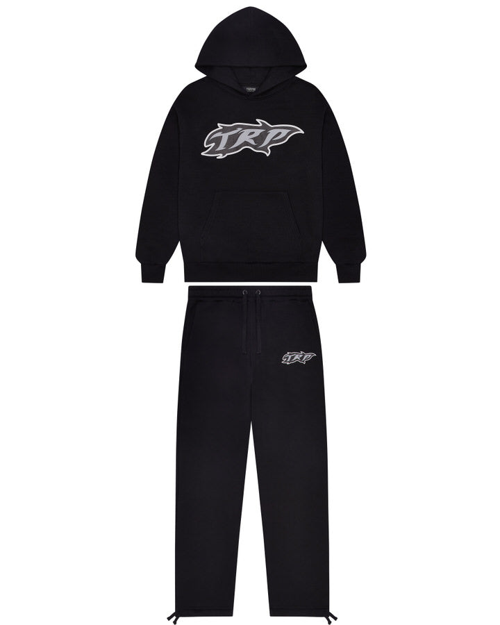 TRP Flame Tracksuit - Black