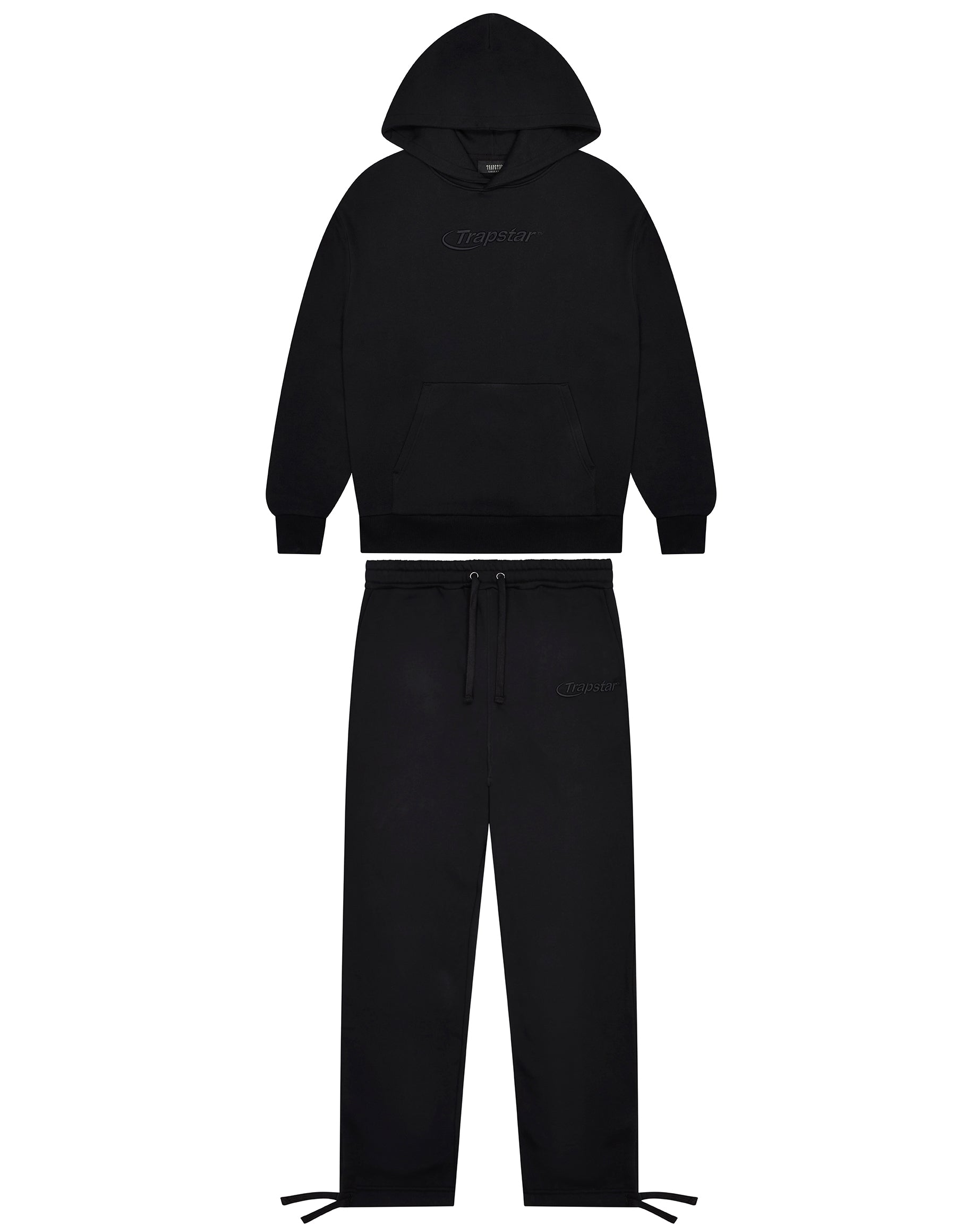 Hyperdrive Embroidered Tracksuit - Black