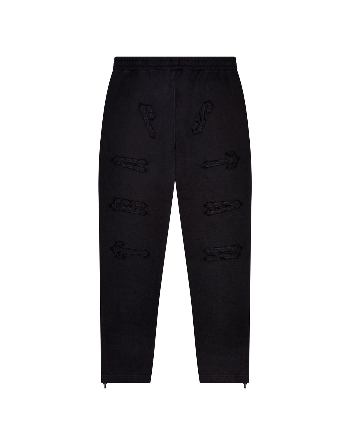 Patchwork Irongate Bottoms - Jet Black