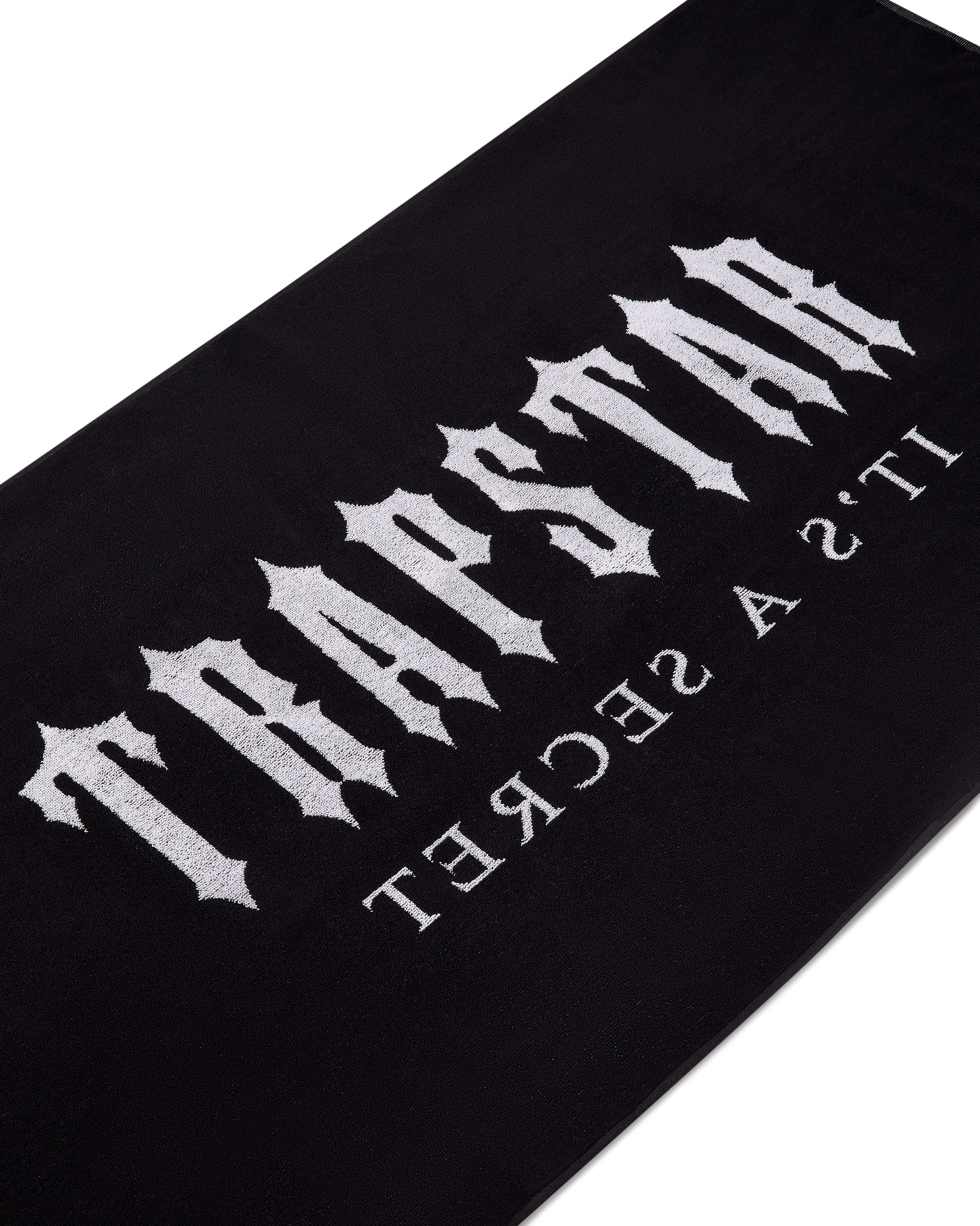 Trapstar Irongate Beach Towel - Black