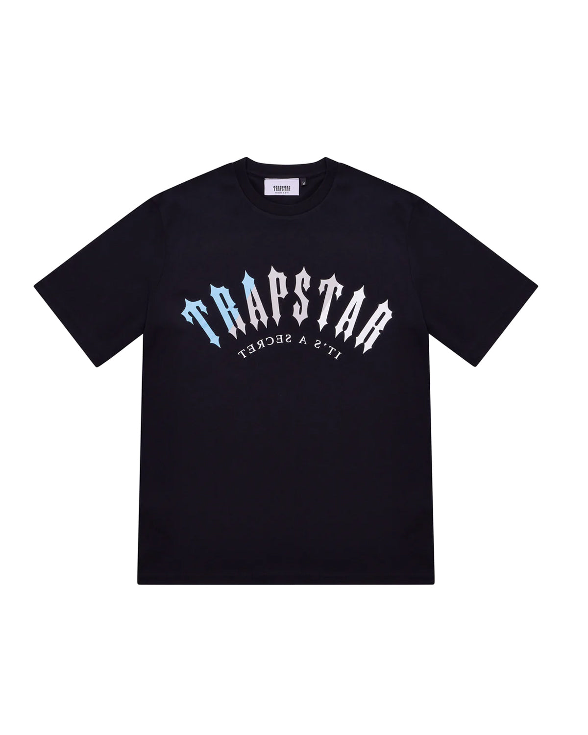 Decoded Print Tee - Black/Light Blue