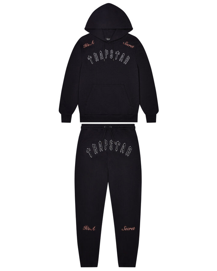 It's A Secret Tracksuit - Black/Pink