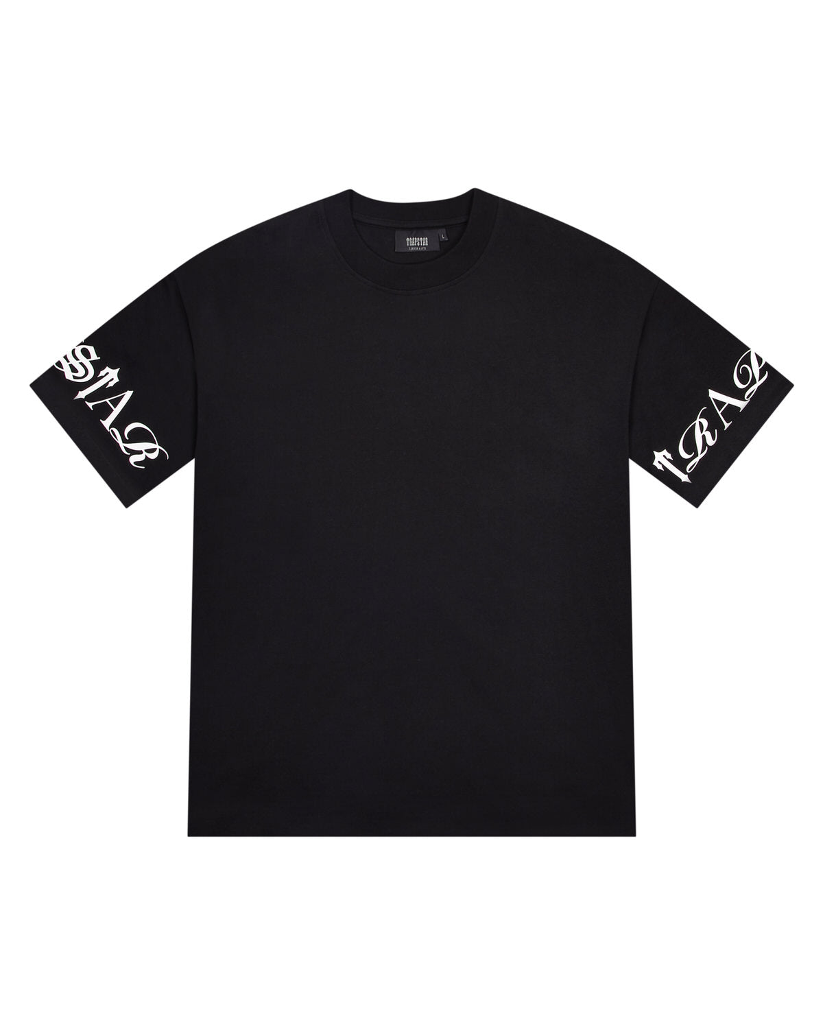 Trapstar Script Tee - Black/White