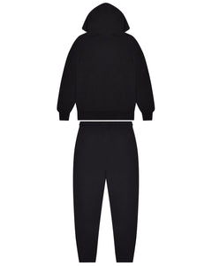 Decoded Solid Chenille Hooded Tracksuit - Black