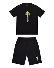 Load image into Gallery viewer, Irongate T Shorts Set - Black/Yellow