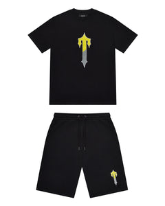 Irongate T Shorts Set - Black/Yellow