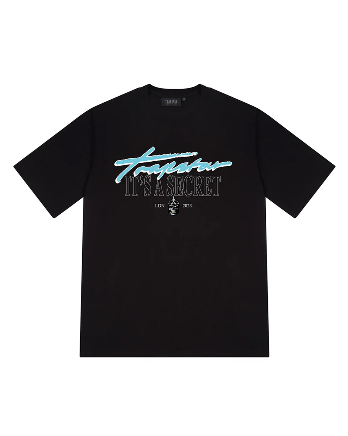 *PRE ORDER* It's A Secret SS Tee - Black/Teal*