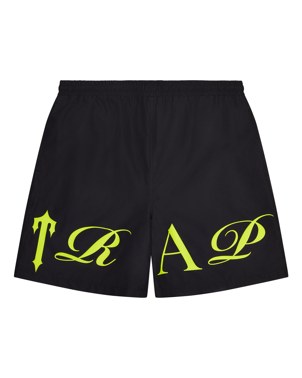 Script Shell Shorts - Black/Slime