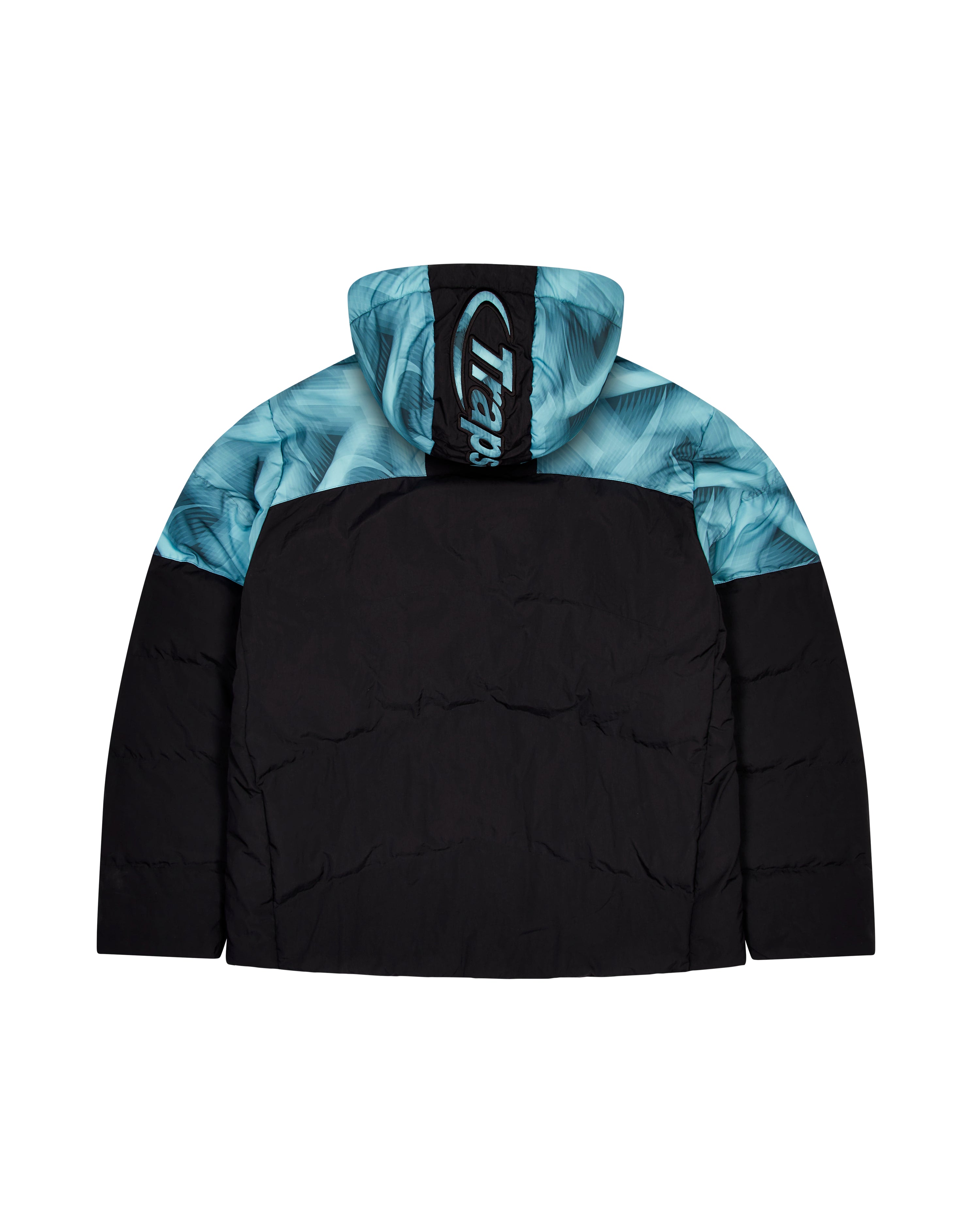 PRE ORDER Hyperdrive Hooded Puffer - Black/Blue