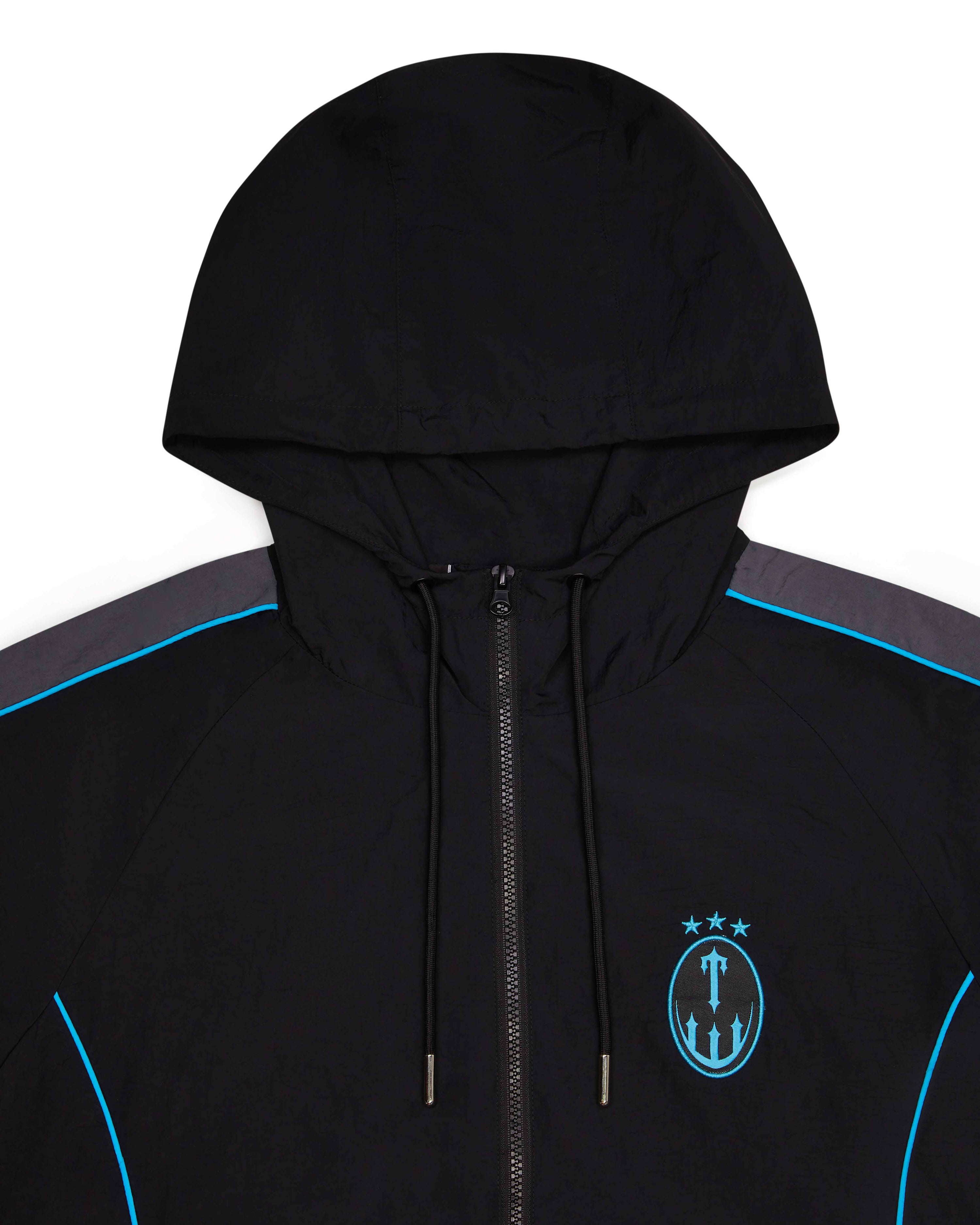 Irongate Crest Shell Tracksuit - Black/Teal – Trapstar London