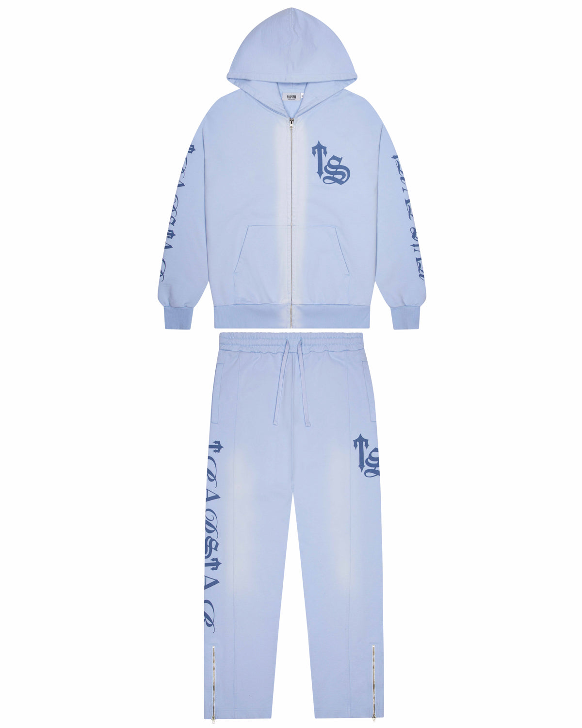 Script Spray Tracksuit - Blue