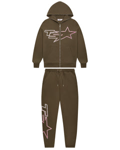 TS Star Tracksuit - Brown