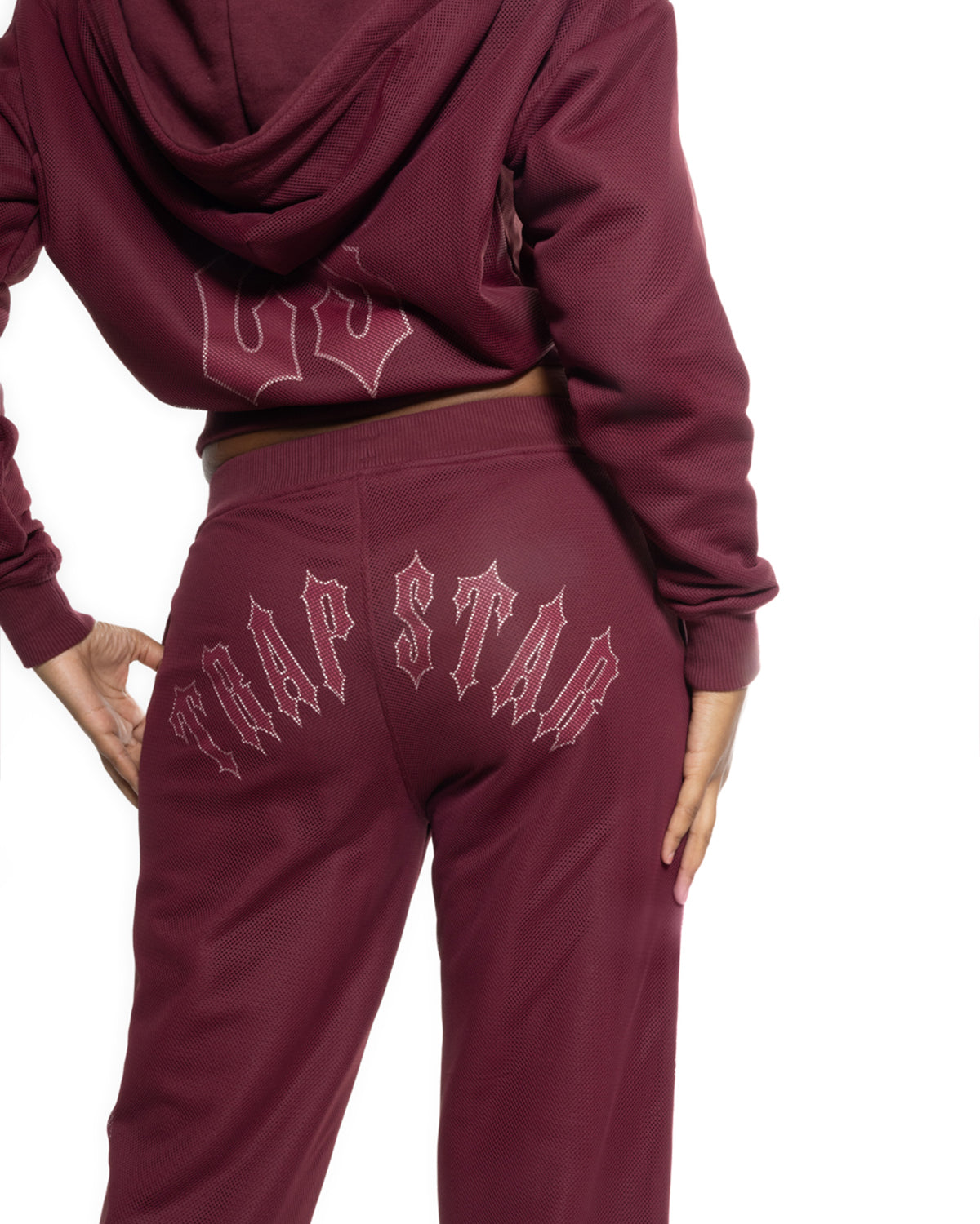 Women’s Mesh Irongate Arch Joggers - Burgundy