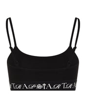 Load image into Gallery viewer, Women&#39;s Script Bra - Black/White