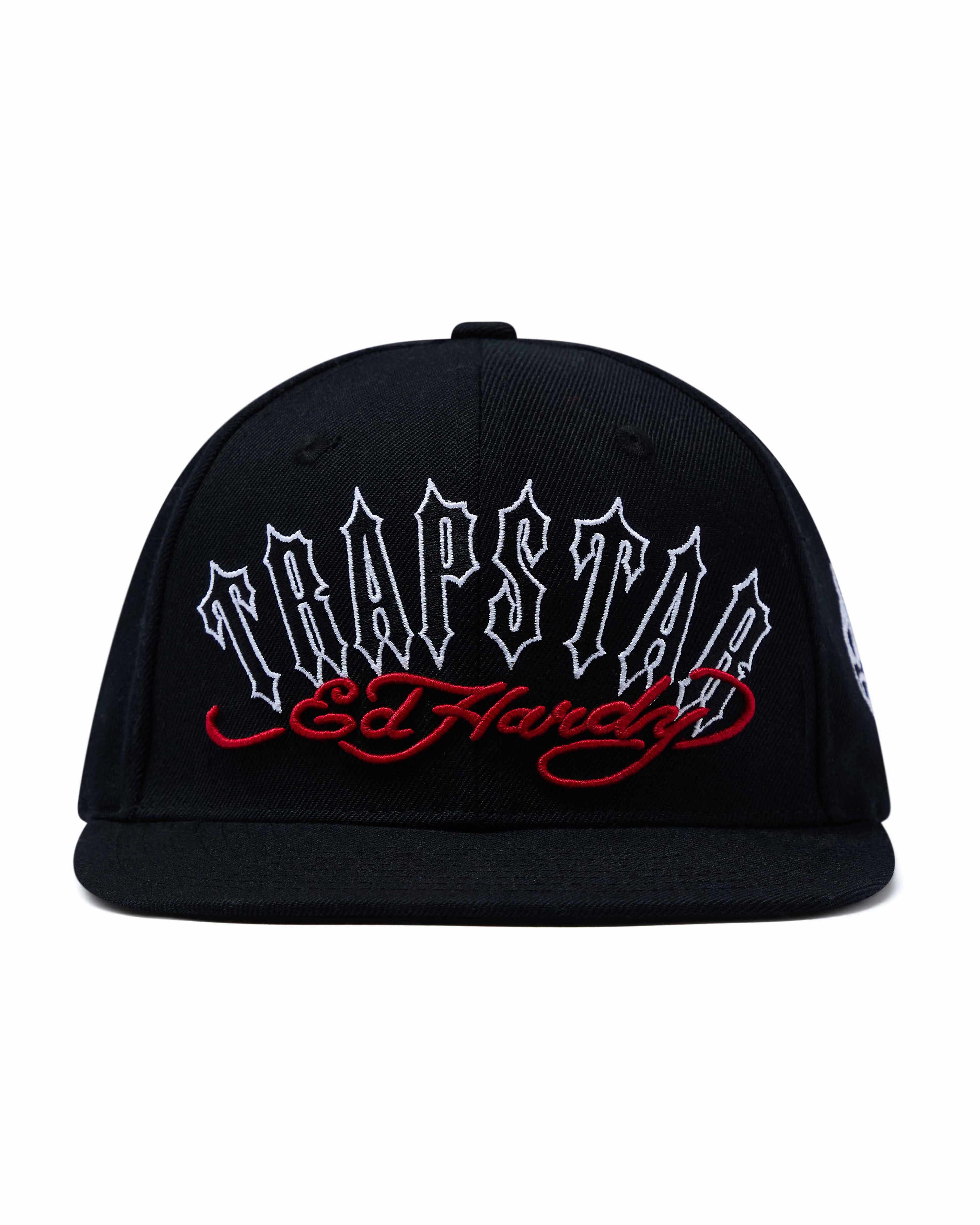 Trapstar x Ed Hardy Snapback - Black