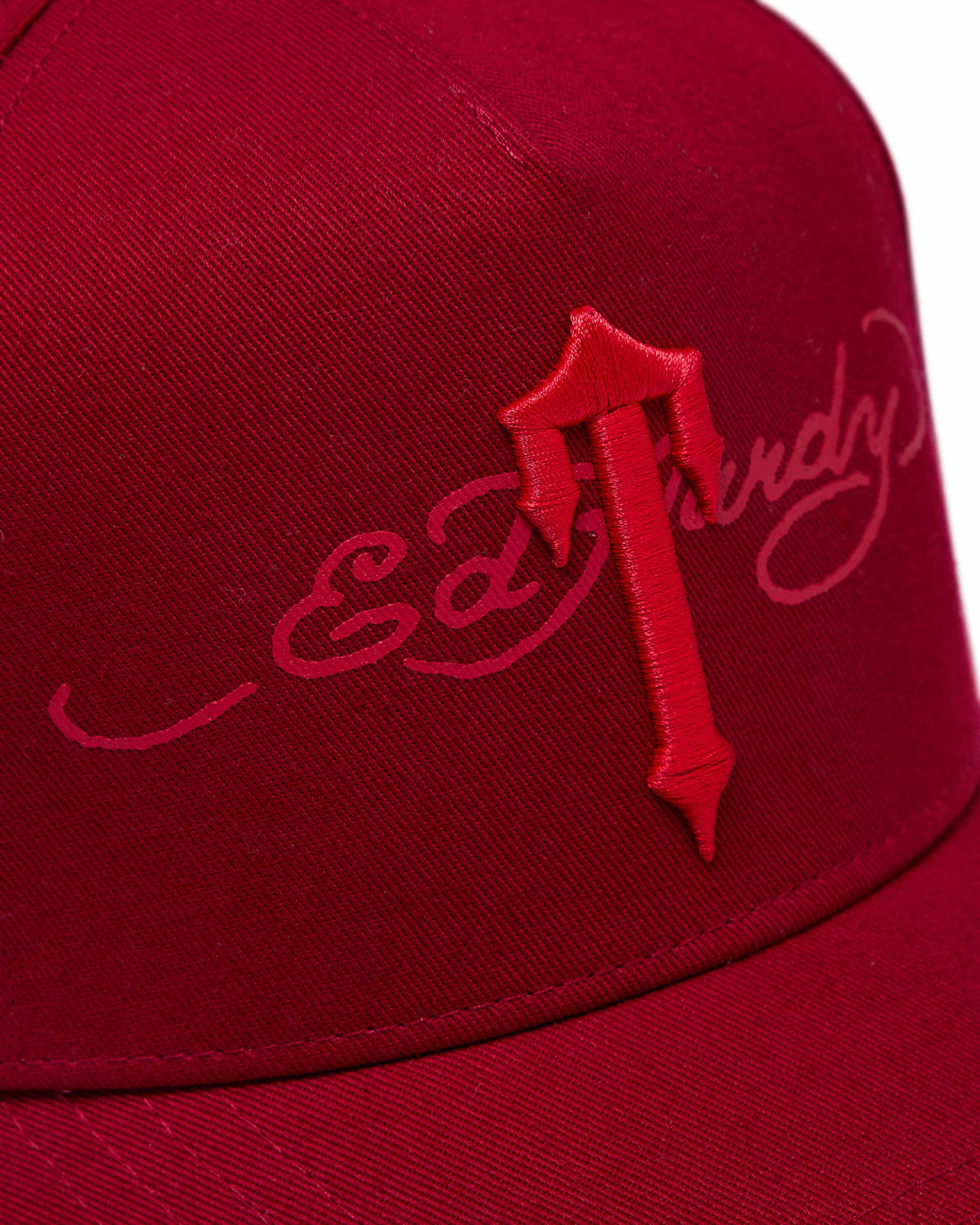 Trapstar x Ed Hardy Irongate T Cap - Red