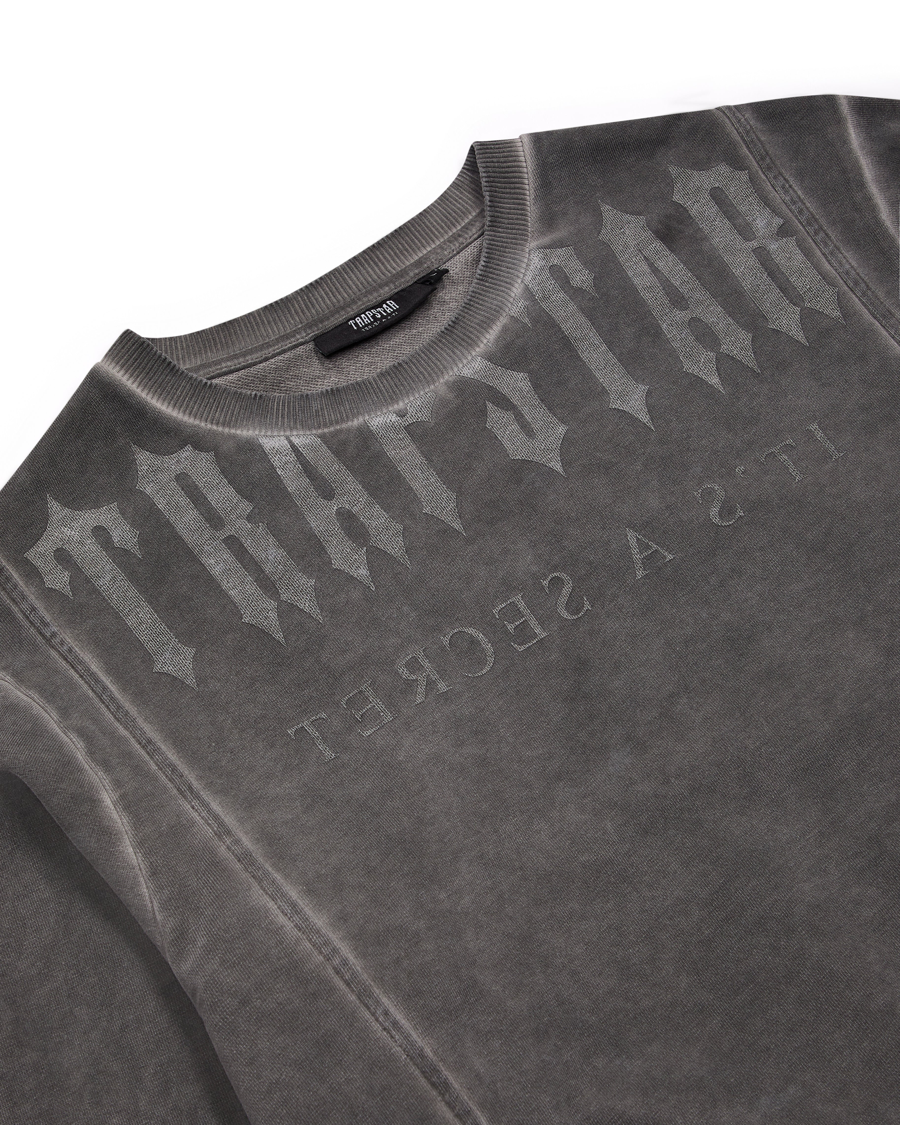 Deconstructed Decoded Oil Wash Tracksuit - Grey*