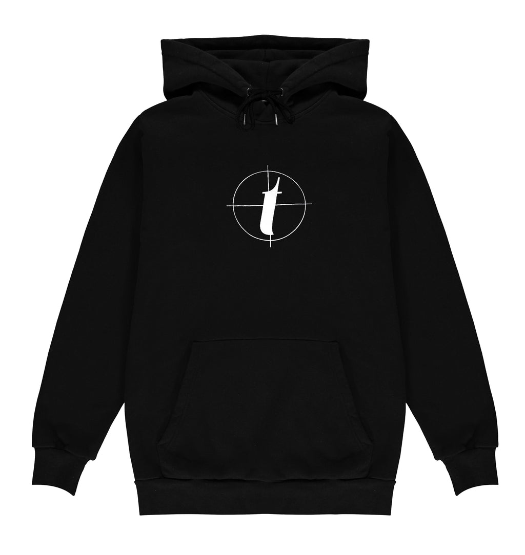Crosshair Hoodie - Black/White