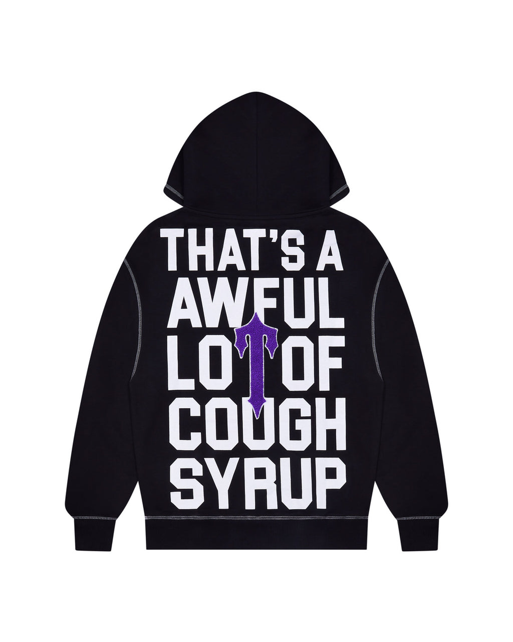 Trapstar x Cough Syrup Hoodie - Black*