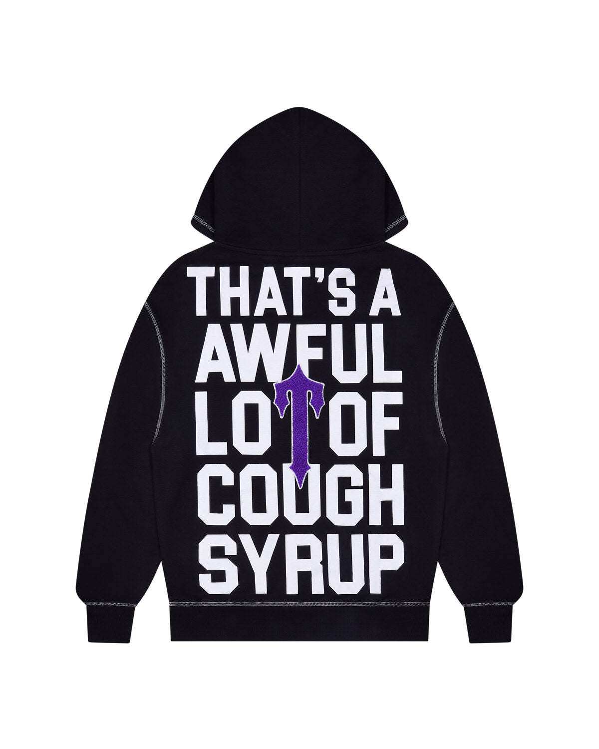 Trapstar x Cough Syrup Hoodie - Black*