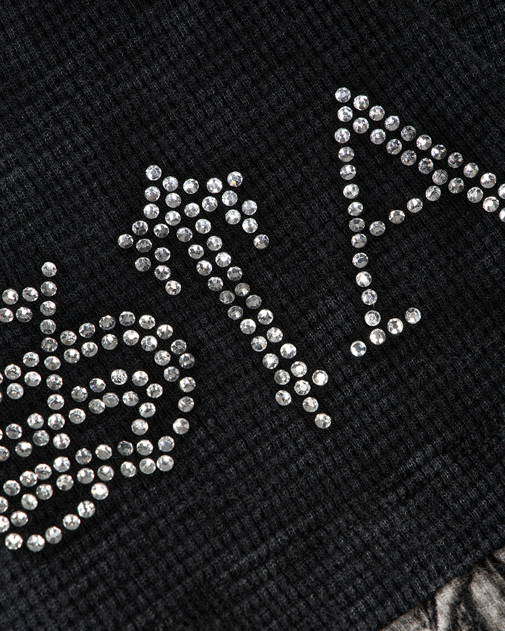 Samurai Diamanté LS Tee - Black