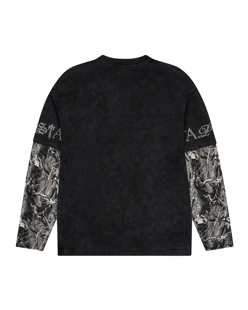 Samurai Diamanté LS Tee - Black