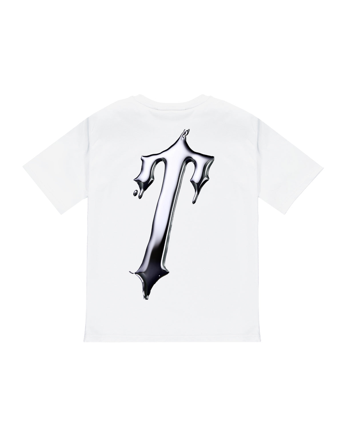 Chrome Tee - White