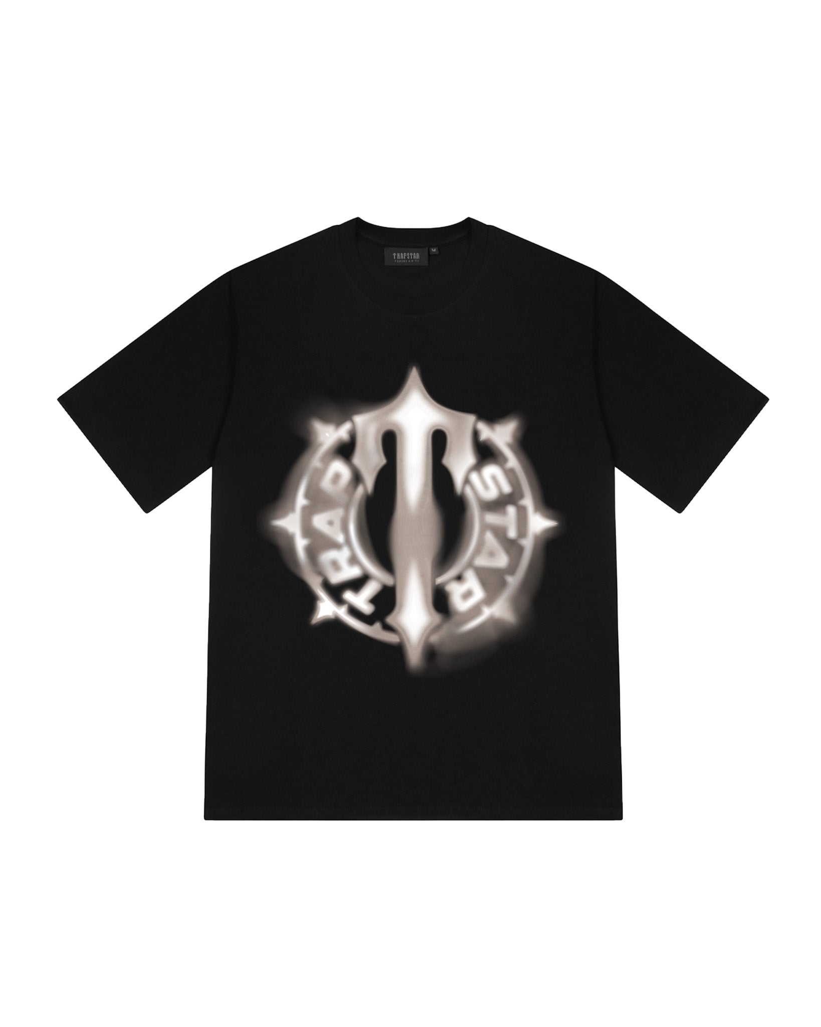 Spin Print Tee - Black