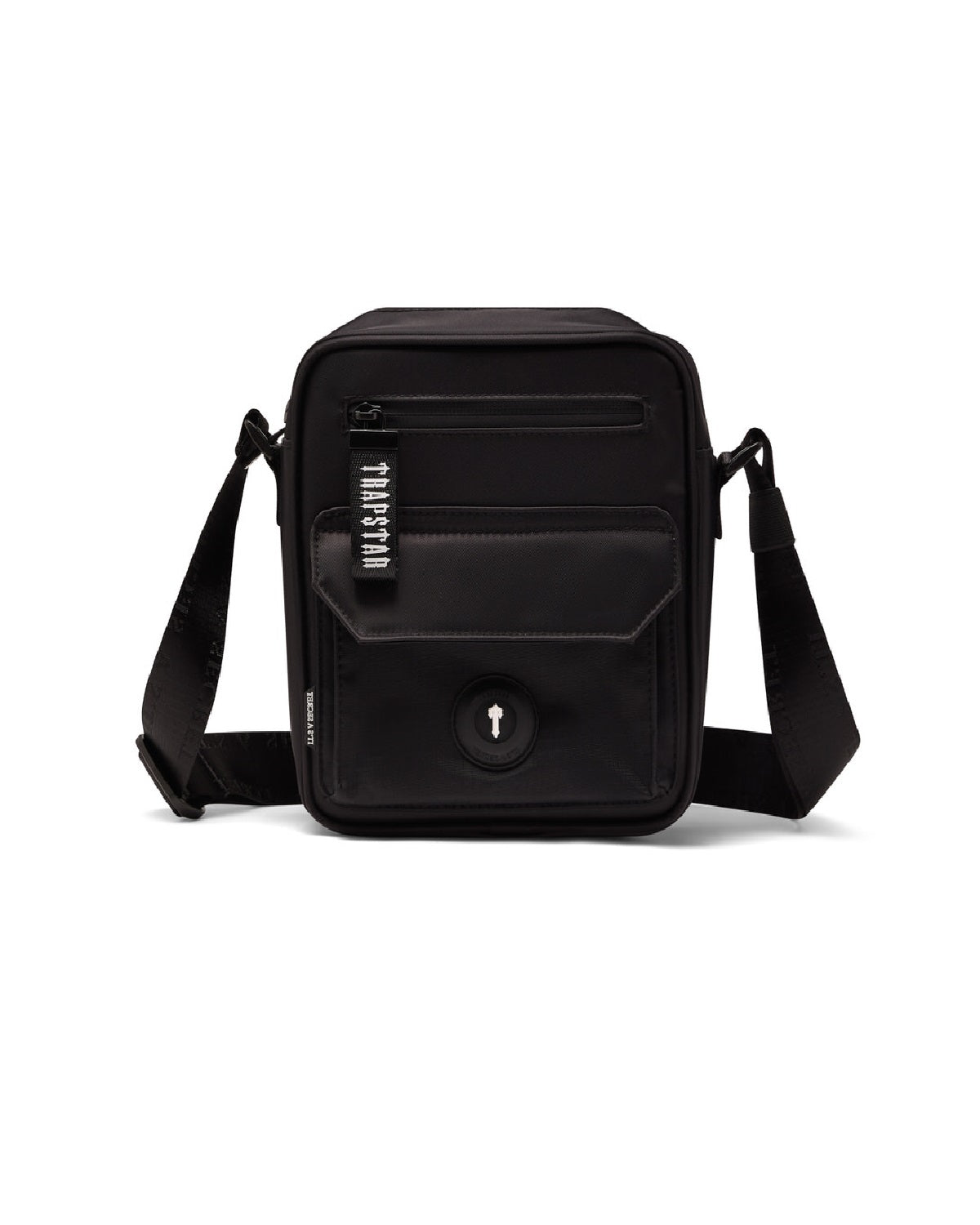 Trapstar Decoded Messenger Bag - Black