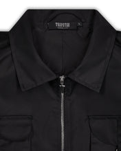 Load image into Gallery viewer, Nylon Twill Coach Jacket - Black