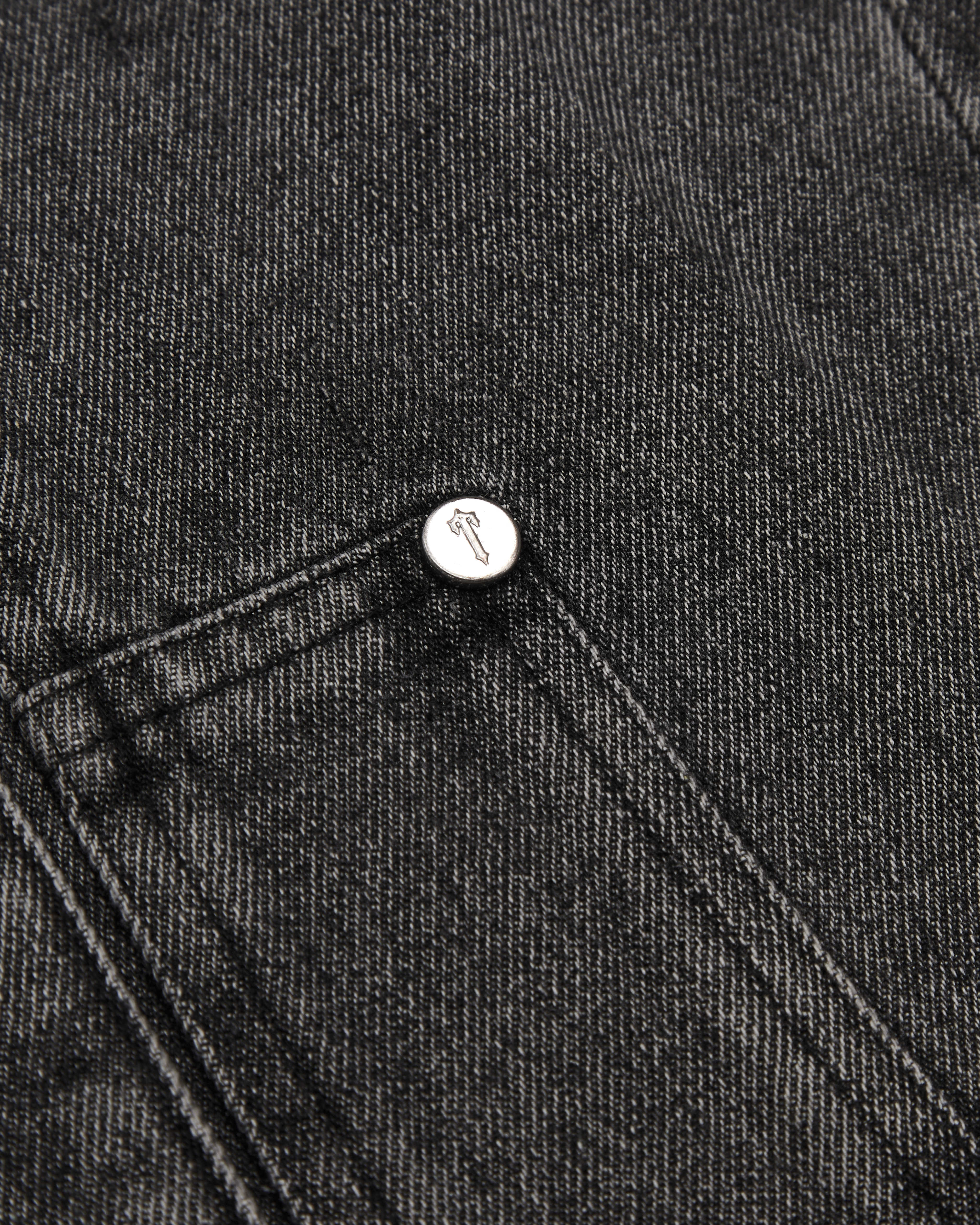 Denim Carpenter Pants - Grey*