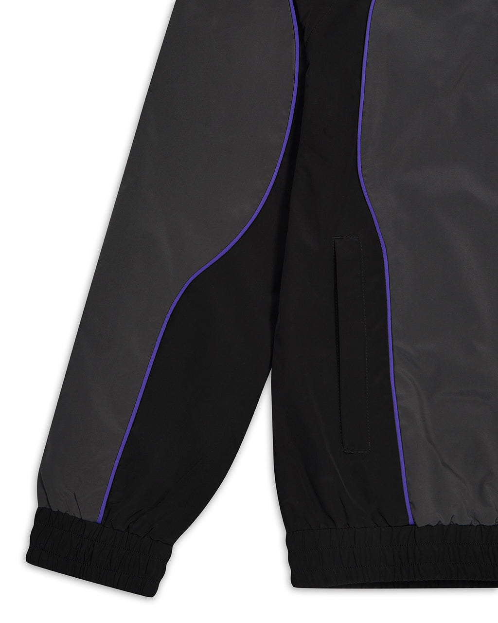 Foundation Shell Tracksuit - Black/Grey