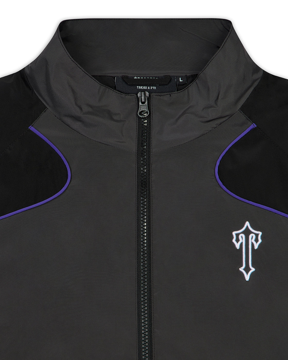 Foundation Shell Tracksuit - Black/Grey