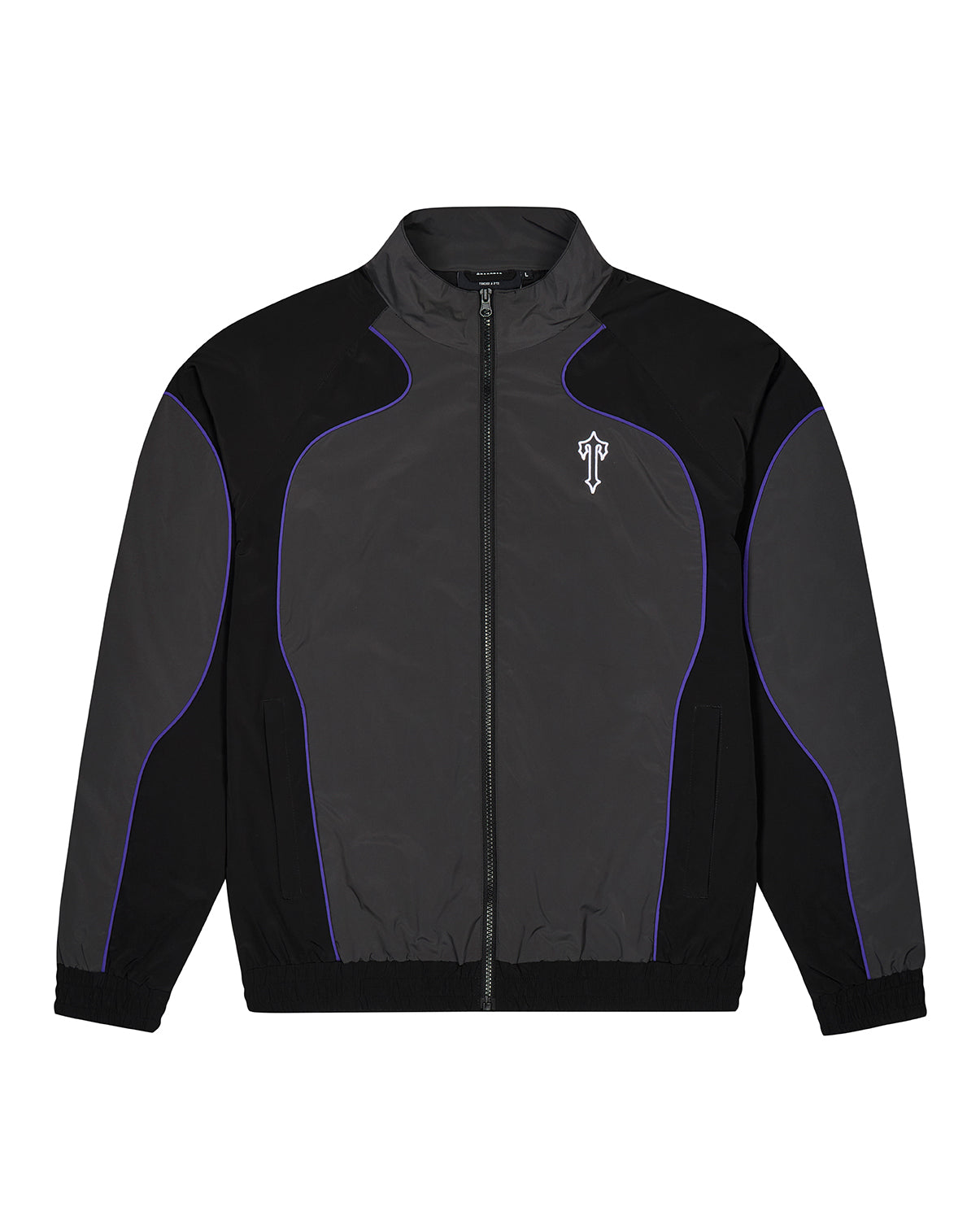 Foundation Shell Tracksuit - Black/Grey