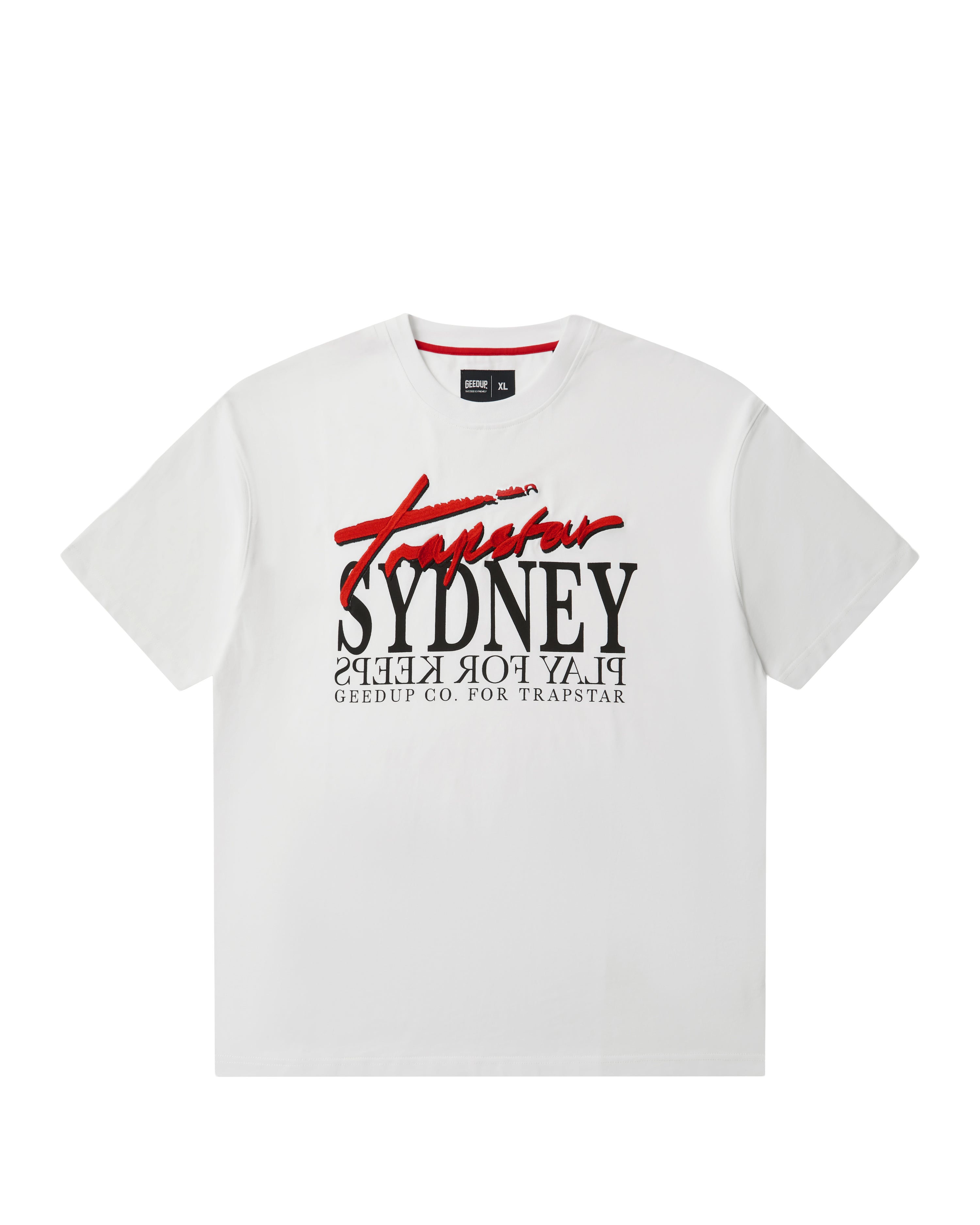Trapstar x Geedup Secret Tee - White