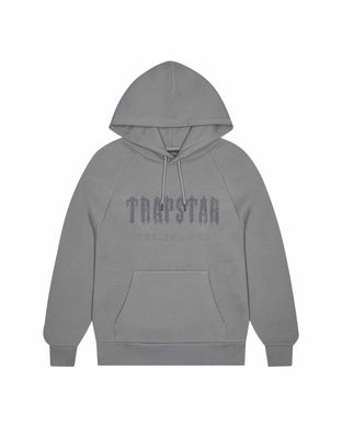Chenille Decoded Hoodie - Ice Grey