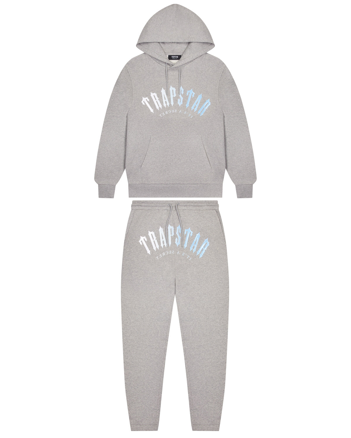 Irongate Arch Hooded Gel Tracksuit - Grey/Blue